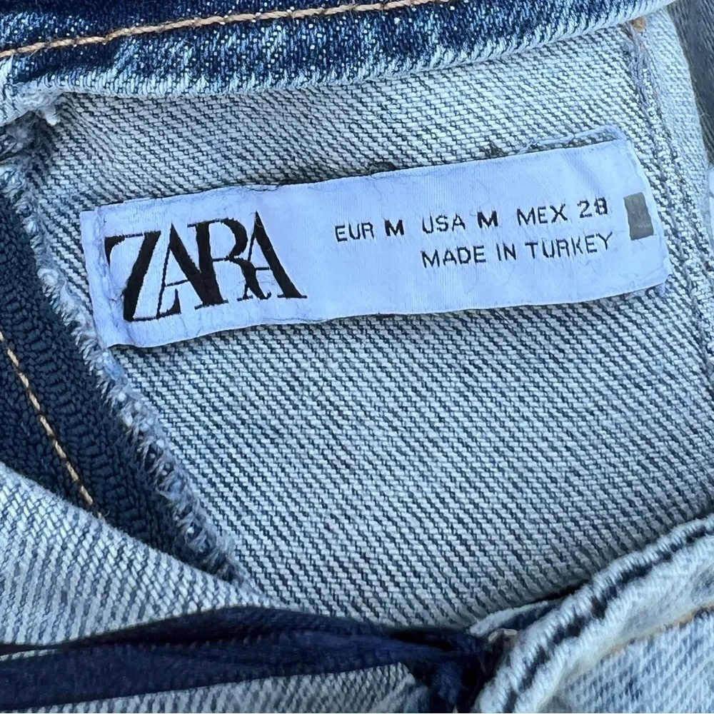 Zara denim dress. - Picture 3 of 3